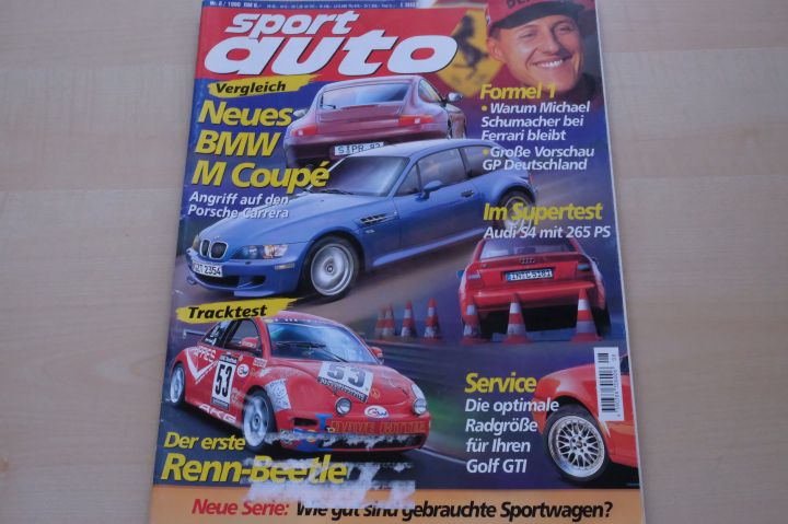 Deckblatt Sport Auto (08/1998)